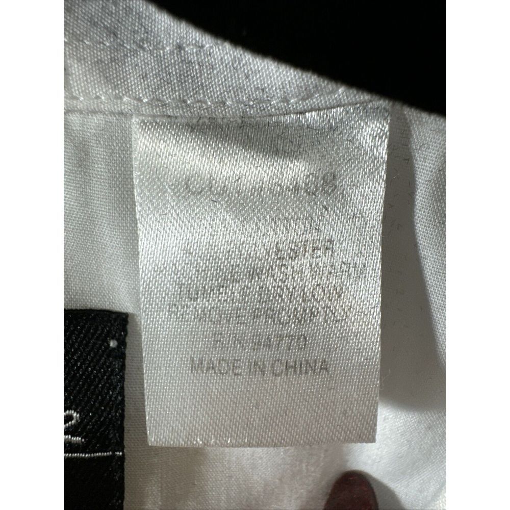 White Horse Men Medium Western Shirt Cowboy Cut‎ Horse Embroidery Rockabilly - Picture 4 of 13